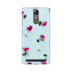 Floral Background Mobile Cover For Lenovo Vibe K5 Note