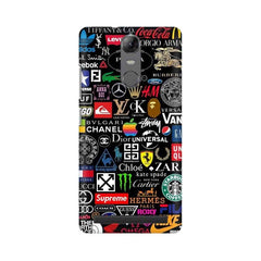 Brands Logo's Mobile Cover For Lenovo Vibe K5 Note