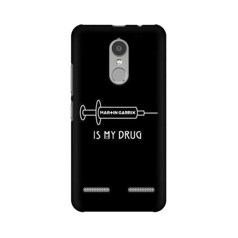 Music is My Drug Mobile Cover For Lenovo Vibe K6