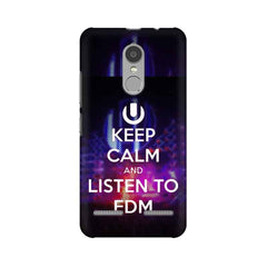 Keep Calm And Listen To EDM Mobile Cover For Lenovo Vibe K6