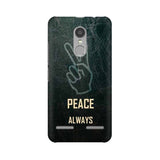 Always Peace Mobile Cover For Lenovo Vibe K6