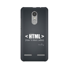 HTML Mobile Cover For Lenovo Vibe K6