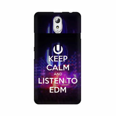 Keep Calm And Listen To EDM Mobile Cover For Lenovo Vibe P1M