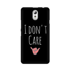I Don't Care Mobile Cover For Lenovo Vibe P1M