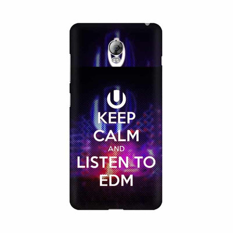 Keep Calm And Listen To EDM Mobile Cover For Lenovo Vibe P1