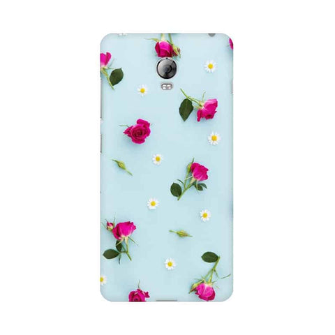 Floral Background Mobile Cover For Lenovo Vibe P1