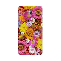Colorful Flowers Background Mobile Cover For Lenovo Vibe P1