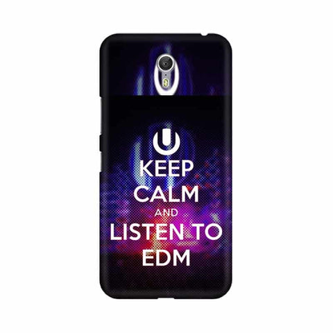 Keep Calm And Listen To EDM Mobile Cover For Lenovo Zuk Z1