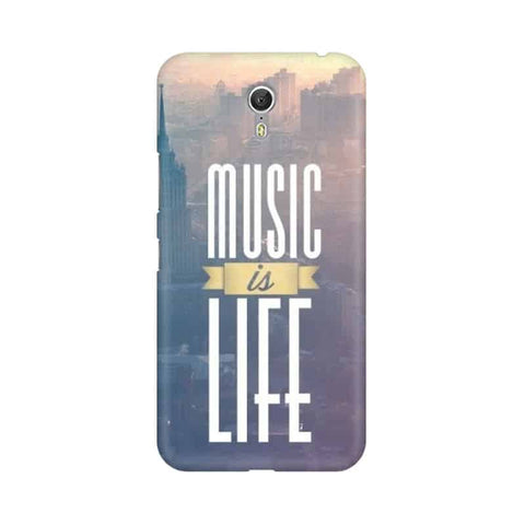 Music is Life Mobile Cover For Lenovo Zuk Z1