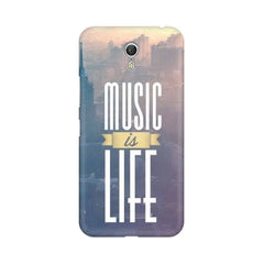 Music is Life Mobile Cover For Lenovo Zuk Z1