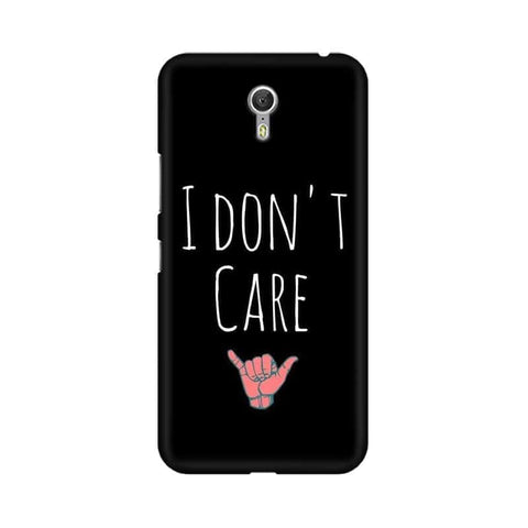 I Don't Care Mobile Cover For Lenovo Zuk Z1