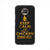 Keep Calm and Carry On Mobile Cover For Moto E4 Plus