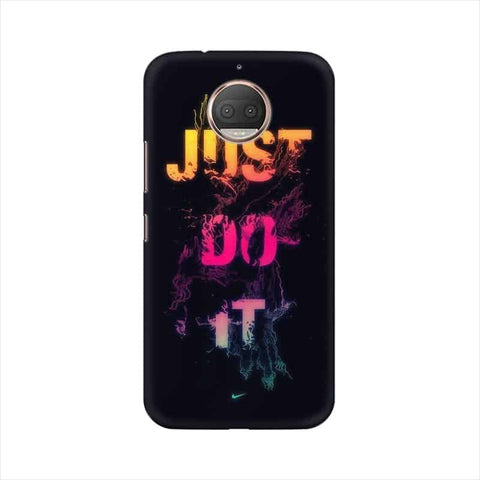 Just Do it Mobile Cover For Moto E4 Plus
