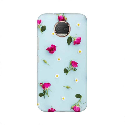 Floral Background Mobile Cover For Moto E4 Plus