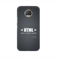 HTML Mobile Cover For Moto E4 Plus