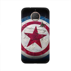 Captain America Mobile Cover For Moto E4 Plus
