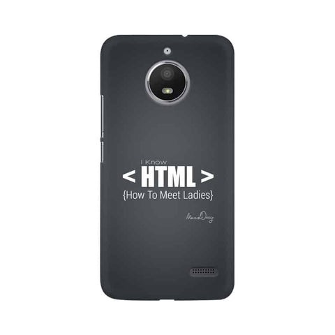 HTML Mobile Cover For Moto E4