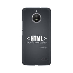 HTML Mobile Cover For Moto E4