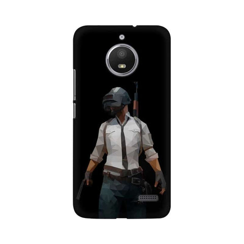 PUBG Printed Mobile Cover For Moto E4