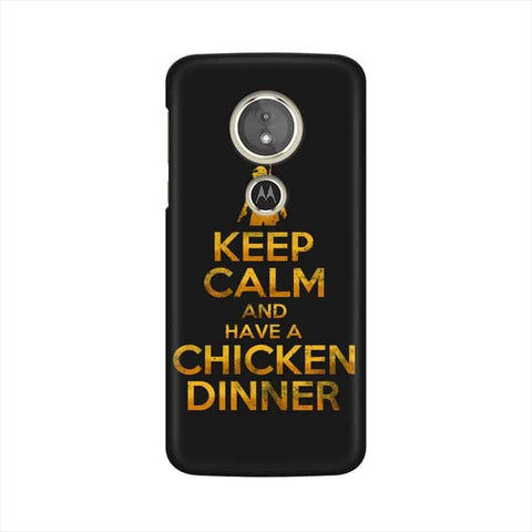 Keep Calm and Carry On Mobile Cover For Moto E5 Plus