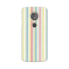 Pastel Lines Mobile Cover For Moto E5 Plus
