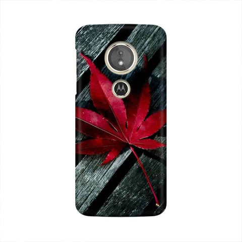 Leaves Wallpapers Mobile Cover For Moto E5 Plus