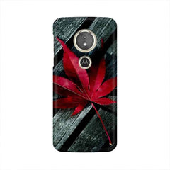 Leaves Wallpapers Mobile Cover For Moto E5 Plus