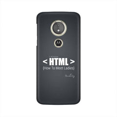 HTML Mobile Cover For Moto E5 Plus