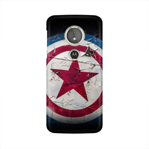 Captain America Mobile Cover For Moto E5 Plus