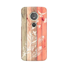 Wood Style Mobile Cover For Moto E5 Plus