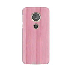 Pink Wood Mobile Cover For Moto E5 Plus