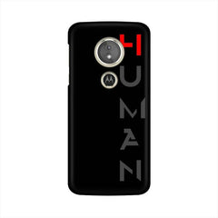 Human Mobile Cover For Moto E5