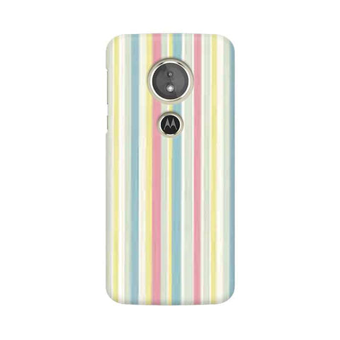 Pastel Lines Mobile Cover For Moto E5