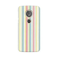 Pastel Lines Mobile Cover For Moto E5