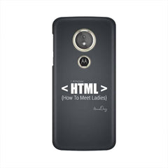 HTML Mobile Cover For Moto E5