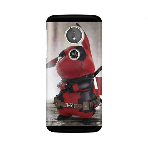 Red Pikachu Mobile Cover For Moto E5