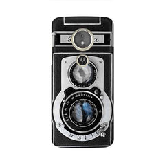 Vintage Camera Mobile Cover For Moto E5