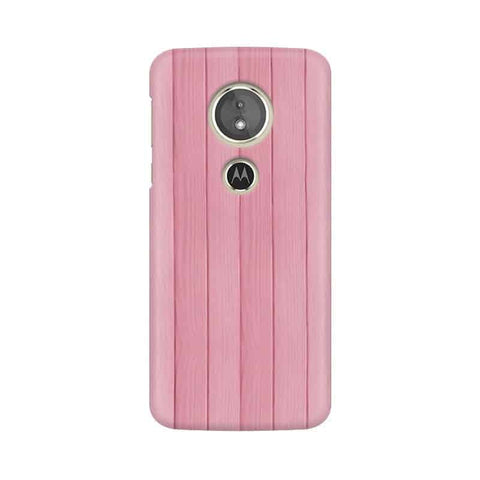 Pink Wood Mobile Cover For Moto E5