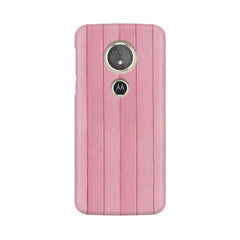Pink Wood Mobile Cover For Moto E5