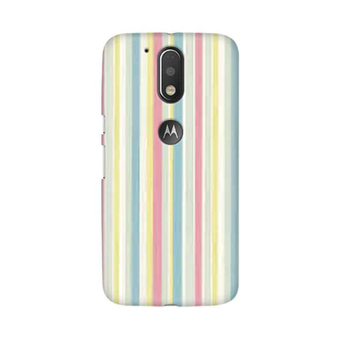 Pastel Lines Mobile Cover For Moto G4 Plus