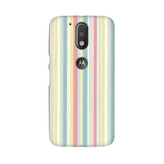 Pastel Lines Mobile Cover For Moto G4 Plus