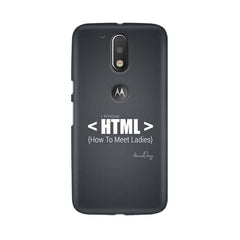 HTML Mobile Cover For Moto G4 Plus