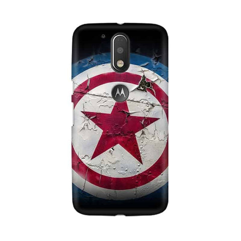Captain America Mobile Cover For Moto G4 Plus