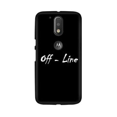 off-Line Wallpaper Mobile Cover For Moto G4 Plus