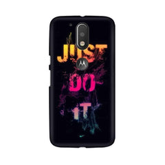 Just Do it Mobile Cover For Moto G4