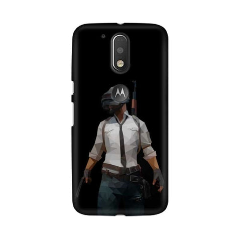 PUBG Printed Mobile Cover For Moto G4
