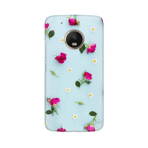 Floral Background Mobile Cover For Moto G5 Plus