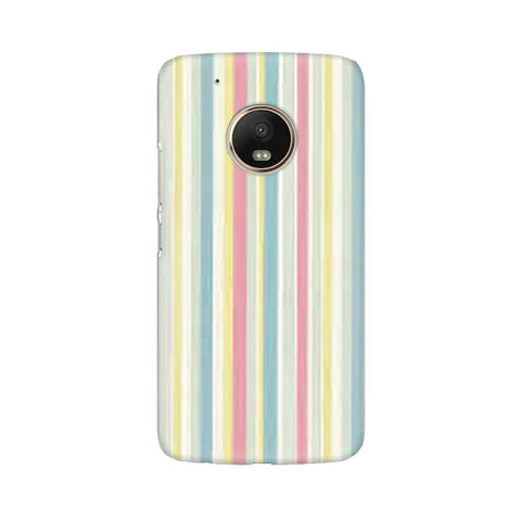 Pastel Lines Mobile Cover For Moto G5 Plus