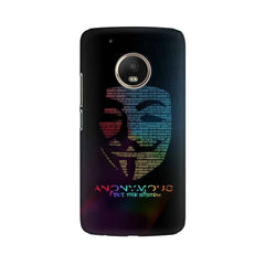 Anon Hackers Mobile Cover For Moto G5 Plus
