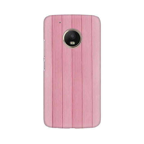 Pink Wood Mobile Cover For Moto G5 Plus